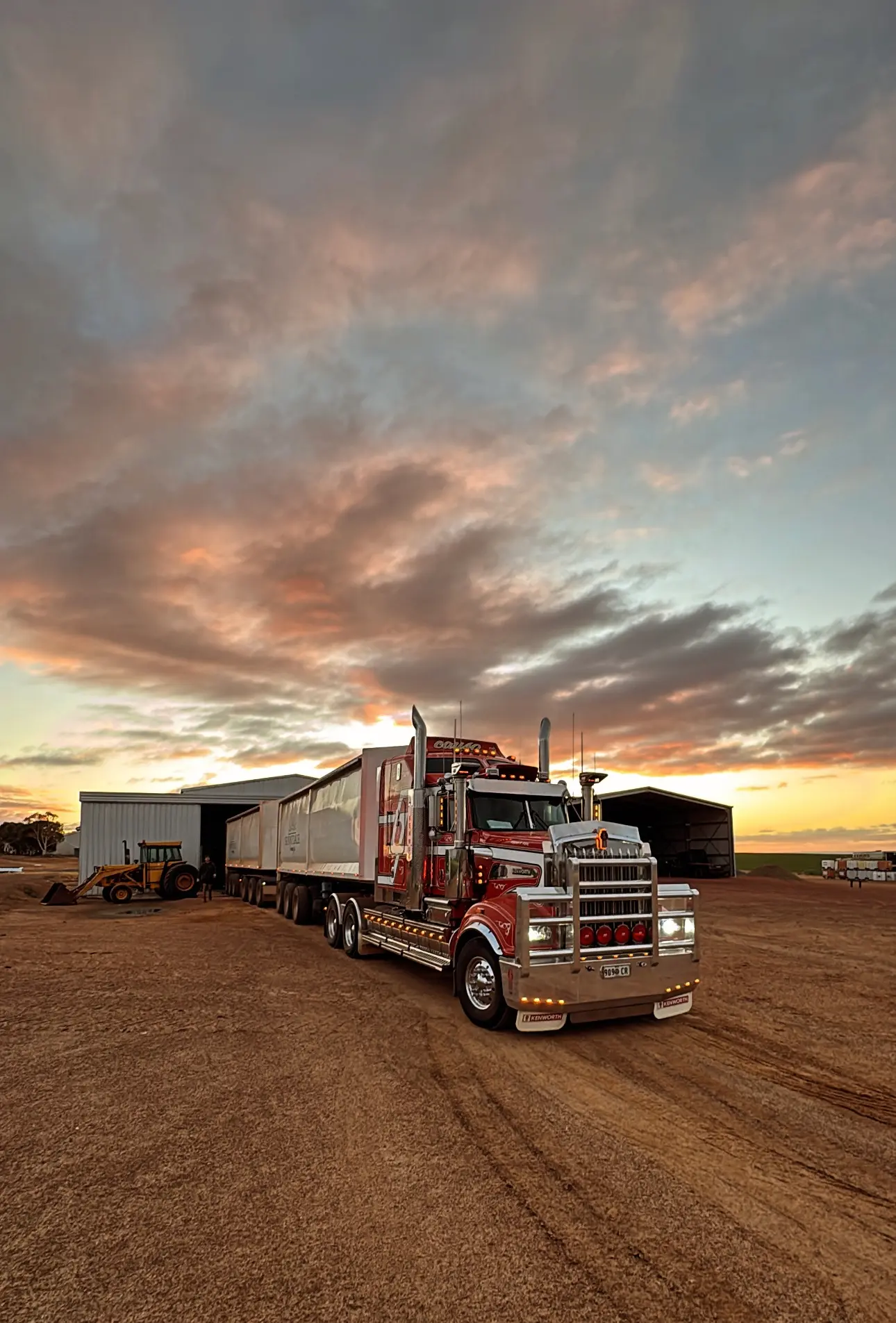 Truck contracting operations, Sunnydale Farming Co.